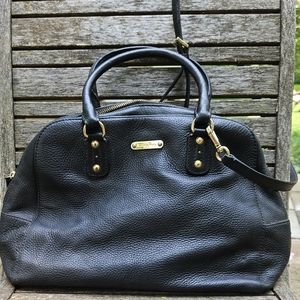 Michael Kors black purse satchel crossbody bag purse